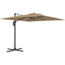 Parasol carré déporté zogra kaki