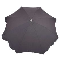 Chillvert Gandía Ombrellone Fisso In Alluminio Grigio Scuro 180 Cm