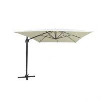 Parasol colgante de aluminio - talla 3x3xh.2,57 m