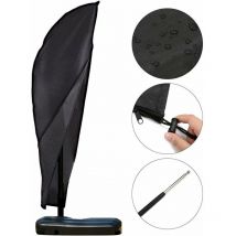 Dewdat - Parasol Cover Parasol Cover 2-4M Large Parasol Covers Waterproof Zipper Large Size 280 x 30/81 /45cm 420D Oxford Fabric