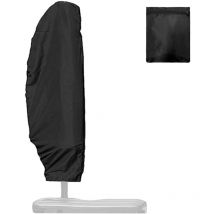 Parasol de Cour, parasol extérieur déporté parasol imperméable en porte - à - faux parasol pour 7 pieds à 9 pieds cadre banane parapluie, 265cm