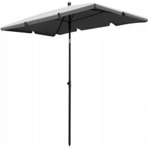 Parasol balcon – 130 x 200 cm – Marron – Polyester 180 g/m² – Réglable en hauteur – Étanchéité