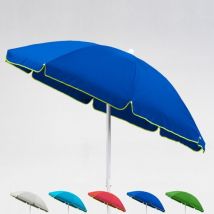 Parasol de plage 2 mètre pour mer et jardin Capri - Bleu
