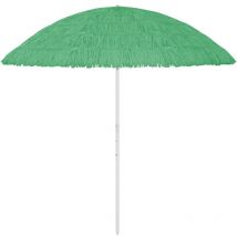 Parasol de plage Hawaii vert 300 cm