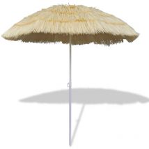 Parasol de plage inclinable style Hawaii
