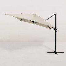 Parasol déporté carré Juan 300x400 cm