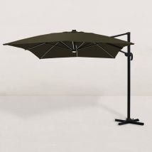 Jj. - Parasol Déporté Carré Juan Led 300x400 Cm