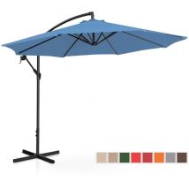 Uniprodo - Parasol Déporté Parasol Excentré ø 300 cm Rond Inclinable spf 50+