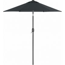 Songmics - Parasol de jardin 2 m, Ombrelle, protection upf 50+, mât et baleines en métal, inclinable, socle non inclus, pour jardin, balcon,