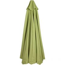 Parasol extérieur, étanche et résistant aux uv, toile de remplacement pour parasol de terrasse, sans armature, vert, pour parasol de style 3m, 6