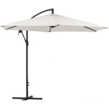 Habitat Et Jardin - Parasol déporté 'Ilios' - Ecru
