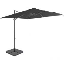 Parasol, Parasol de Jardin avec base portable Anthracite OWV49240 Maison Chic