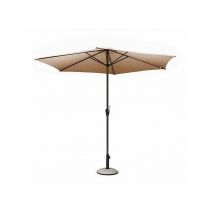 Parasol rond 3m taupe ref.y148