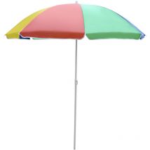 Parasol rond summer multicolore