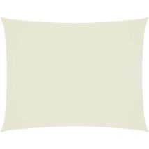Parasole a vela,Vele ombreggianti,Tenda Parasole Giardino Oxford Rettangolare 3x6 m Crema BEVS952872 BonneVie