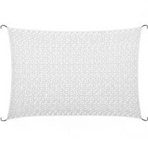"Velario parasole reversibile "Mimetico" 3 x 4m grigio e bianco"