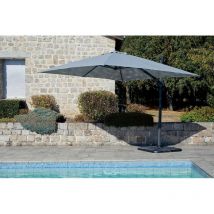Homemaison - Parasol déporté inclinable carré Cadix