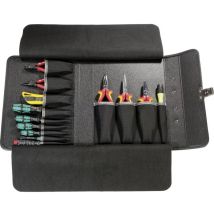 Borsa Porta Utensili – 320 x 50 x 250 mm – Pelle artificiale nera – 13 vani – Parat