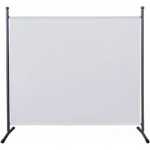 Quick-star - Paravent 180 x 178 cm Séparateur de tissu Jardin Balcon Écran de confidentialité partition Blanc
