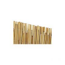 Paravent Arella 1,5x3 mt en cannes de bambou 4-5 mm attache'es avec du fil de nylon pour jardin exte'rieur