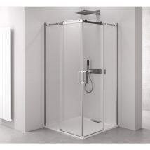 Paravent carré thron square 1200x900mm, rouleaux carrés, entrée d'angle