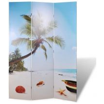Paravent, Cloison de séparation pliable 120 x 170 cm Plage FR673856 Maison Chic