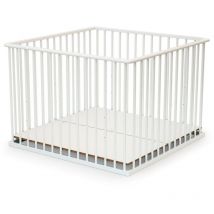 Webaby - Parc bébé en bois 100 x 100 cm