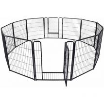 Naizy - Parc pour chiots 12 pièces, parc pour chiens, appartement, barrière pour chiots, enclos pour chiots, parc pour animaux, enclos extérieur pour