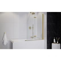 Azura Home Design - Pare-baignoire Lumix Gold