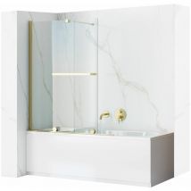 Pare-baignoire REA fabian gold 100