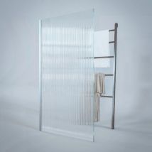 Aurys - Pare bain droit Raywall chromée