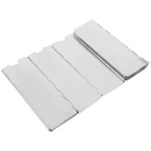 Pare-brise pliable en aluminium, 16 pièces, pare-brise de cuisinière de camping, pare-brise de barbecue extérieur pour réchauds de camping,