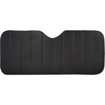 Pare-soleil voiture frontal, noir, taille l 145x70cm - swissdrive