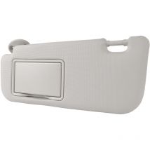 Pare-soleil de voiture gauche cté conducteur gris durable haute dureté pare-soleil avec remplacement de miroir de courtoisie pour Levin corolla 14 à