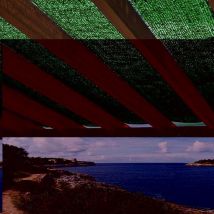 Rouleau De Maille D'ombrage. Couleur Noire 70% 3x4m Edm