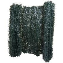 Brise-vue de balcon N77, brise-vent, 300x150cm sapin foncé