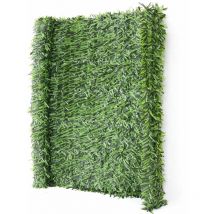 Haie artificielle/brise vue pour balcon, aspect sapin, 300x100cm