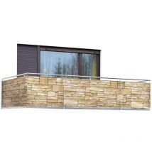 Pare-vue de balcon Mur