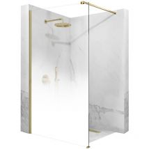 REA - pared de la ducha aero ombre gold brush/white 100