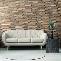 Parement Bois Expo Revêtement Mural Bois 1m²