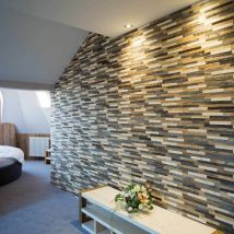 Wooden Wall Design - Parement Bois Expressivo Revêtement Mural Bois 1m²