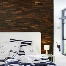 Woodwall - Parement Bois Taiga Revêtement Mural Bois 200mm 1m²