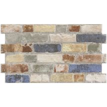 Realonda - Carrelage Effet Parement Toulouse Multi-teintes 31x56 Cm - Reflex Boutique