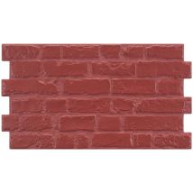 Realonda - Carrelage Effet Parement Toulouse Rouge 31x56 Cm - Reflex Boutique