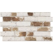 Realonda - Carrelage Effet Parement Toulouse Blanc 31x56 Cm - Reflex Boutique