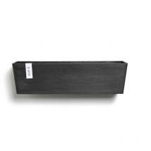 Parete Manhattan l Grigio Scuro - 55 x 17,2 x h. 15 cm - 9,2 l Ecopots