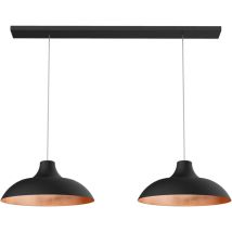 Pendelleuchte Parigina – Linear – Metall – Gold/Silber/Kupfer – Handgefertigt – 100% Made in Italy
