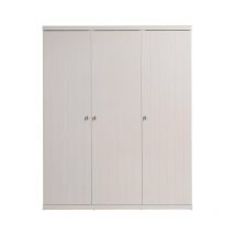 Armoire 3 Portes "Robin" 204cm Blanc