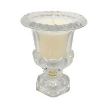 Paris Prix - Bougie Parfumée Déco 'Vase Médicis' 800g Pivoine