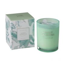 Bougie Parfumée "Monet Gardens" 13cm Bleu Azur